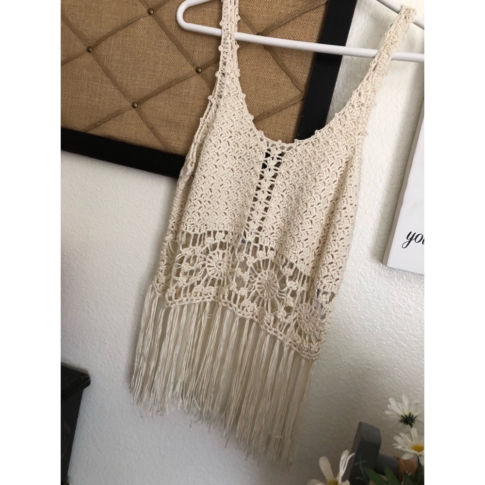 knitted crop top